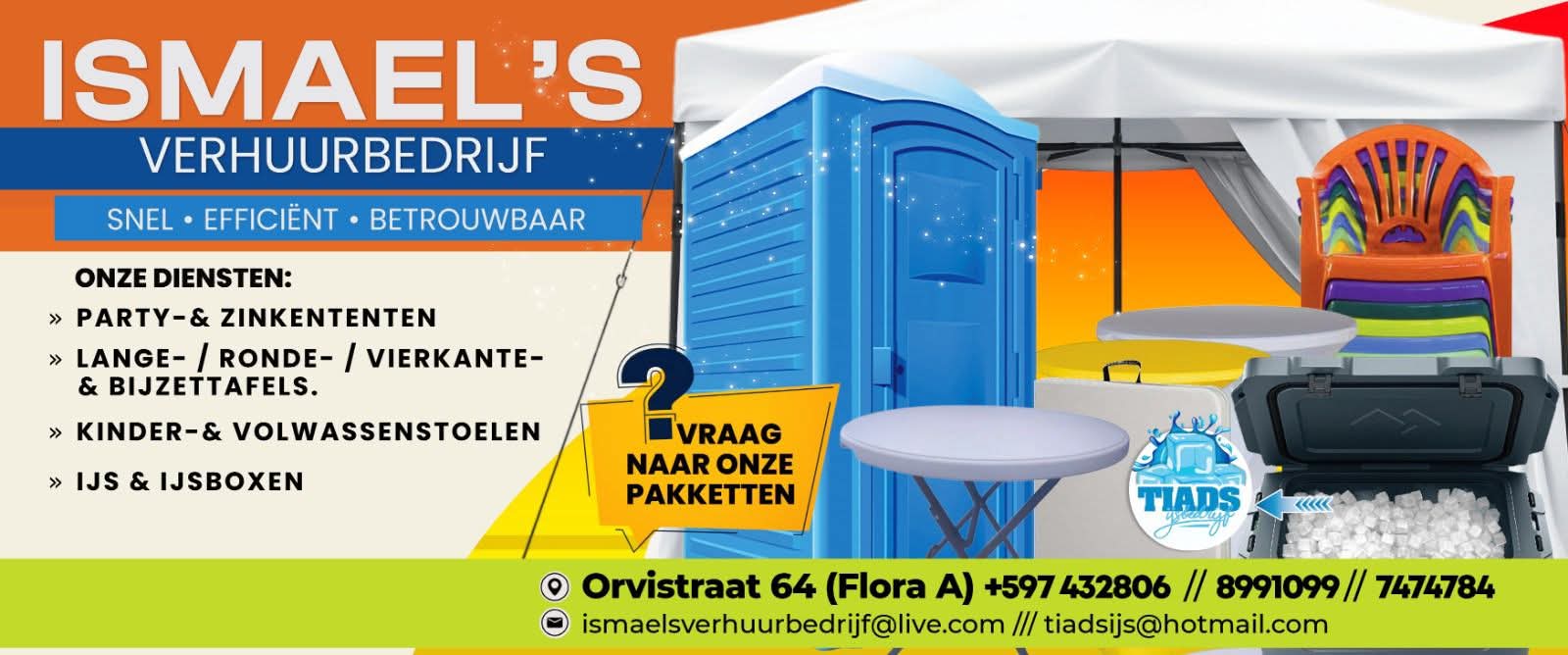 Ismael'sverhuurbedrijf - Uw betrouwbare verhuurpartner